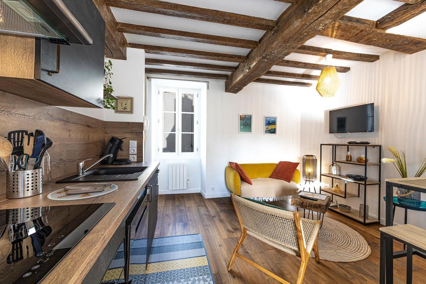 Le Petit Vauban - Petit Cocon Renove - Proche Apartment Saint-Malo Exterior foto